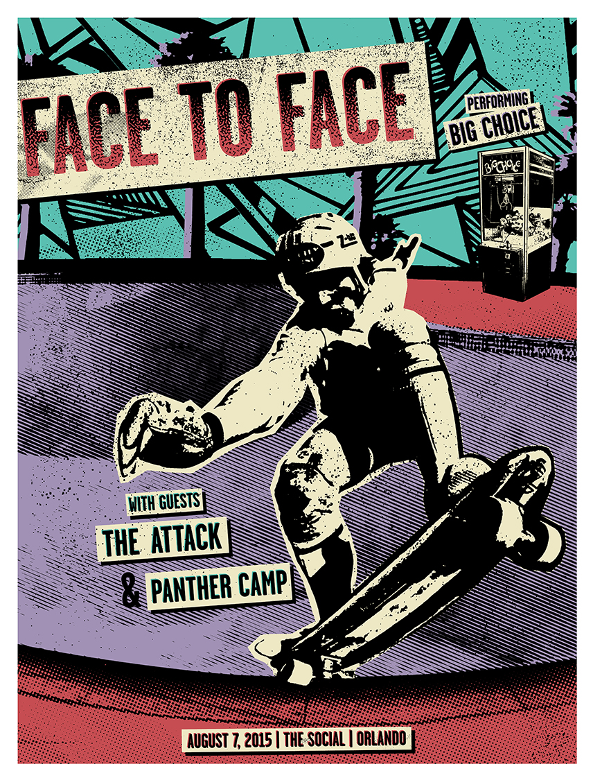 FACE-TO-FACE_Orlando_8-7-2015_poster